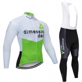 Completo Maglia ML + Pantaloncino con bretelle ML 2019 Dimension Data N001